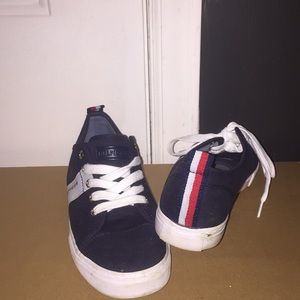 Navy blue Tommy Hilfiger shoes